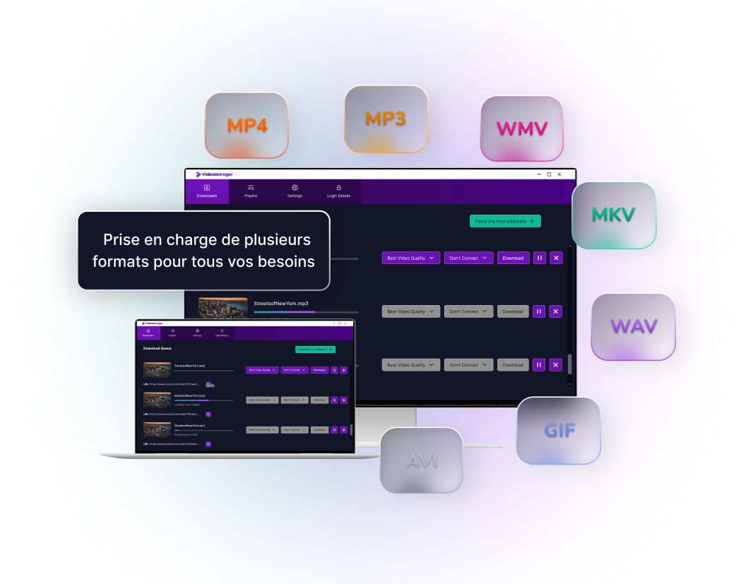Screenshot of Videomanager