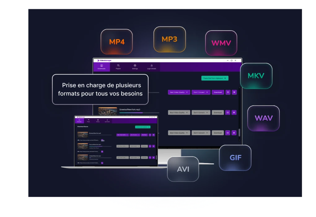 Screenshot of Videomanager